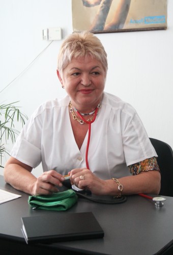 dr. Doinita Crisan, directorul Centrului de Transfuzie Sanguina Satu Mare