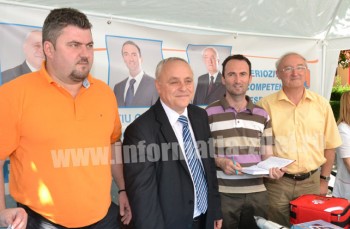 George Filip, Nicolae Suta, dr. Cosmi Ratiu si Radu Giurc, candidatii PDL Satu Mare