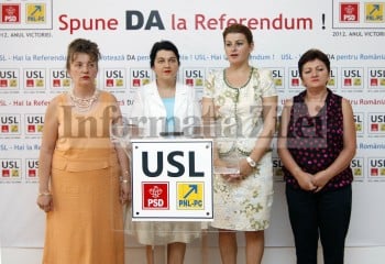 Ana Maria Marusca, Dorina Grunfeld, Paula Mare si Rodica Maxi, lka conferinta de presa