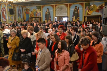 Imagine din biserica ortodoxă de pe Botizului