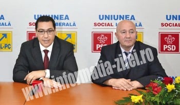 Premierul Victor Ponta si primarul Dorel Coica