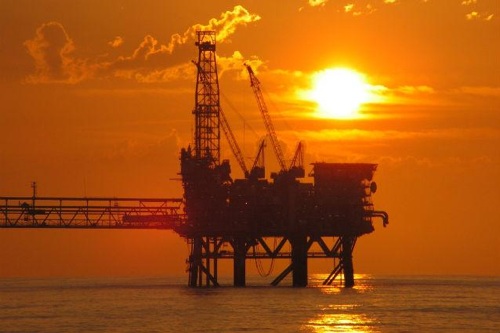 platforma de prospectare a gazului in Marea Neagra
