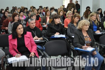 Zeci de sindicalisti din invatamantul satmarean au participat la intalnirea organizata