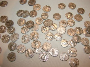 Roman coin hoard