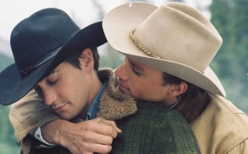 Scenă din filmul "Brokeback Mountain"