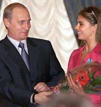 Vladimir Putin și Alina Kabaieva