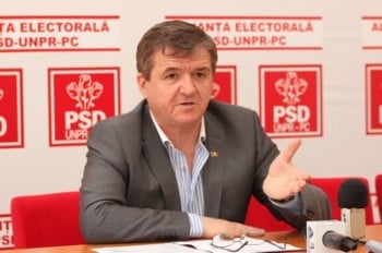 presedintele PSD judetean, Mircea Govor la conferinta de presa