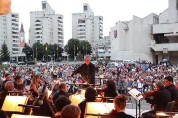 Franz Lamprecht la conducerea concertului