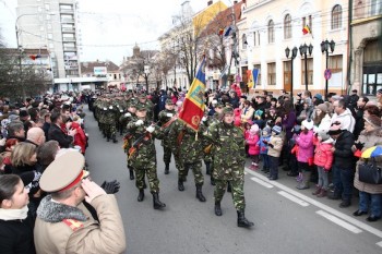 Parada militara de Ziua Nationala la Satu Mare