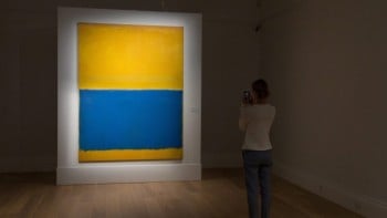 "Untitled (Yellow and Blue)"