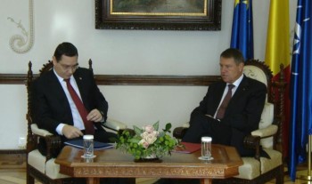 Victor Ponta şi Klaus Iohannis