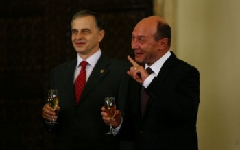 Traian Băsescu şi Mircea Geoană