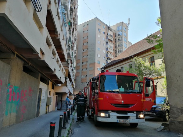 Satu Mare Incendiu La Un Apartament Din Centru Nou Satu Mare Ziare Com