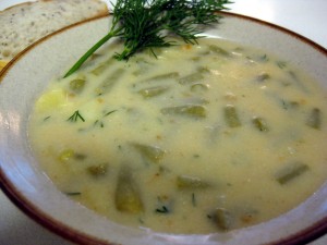 supa de fasole verde