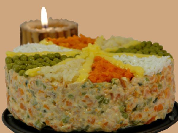 "Tort" de salata de boeuf-reţetă de la cititori