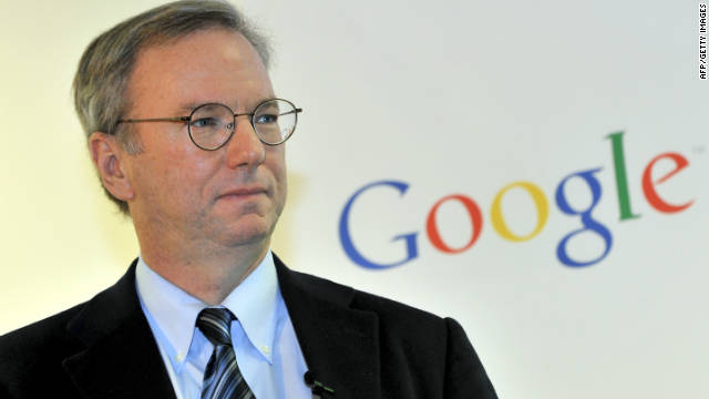 Preşedintele Google, Eric Schmidt