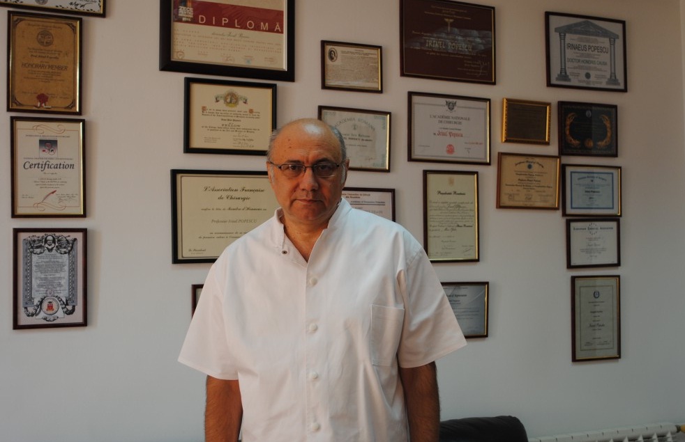 dr. Irinel Popescu, presedintele Academiei Romane de Stiinte Medicale