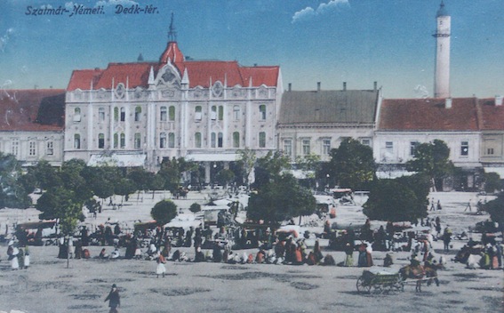 Centrul Satmarului la 1900