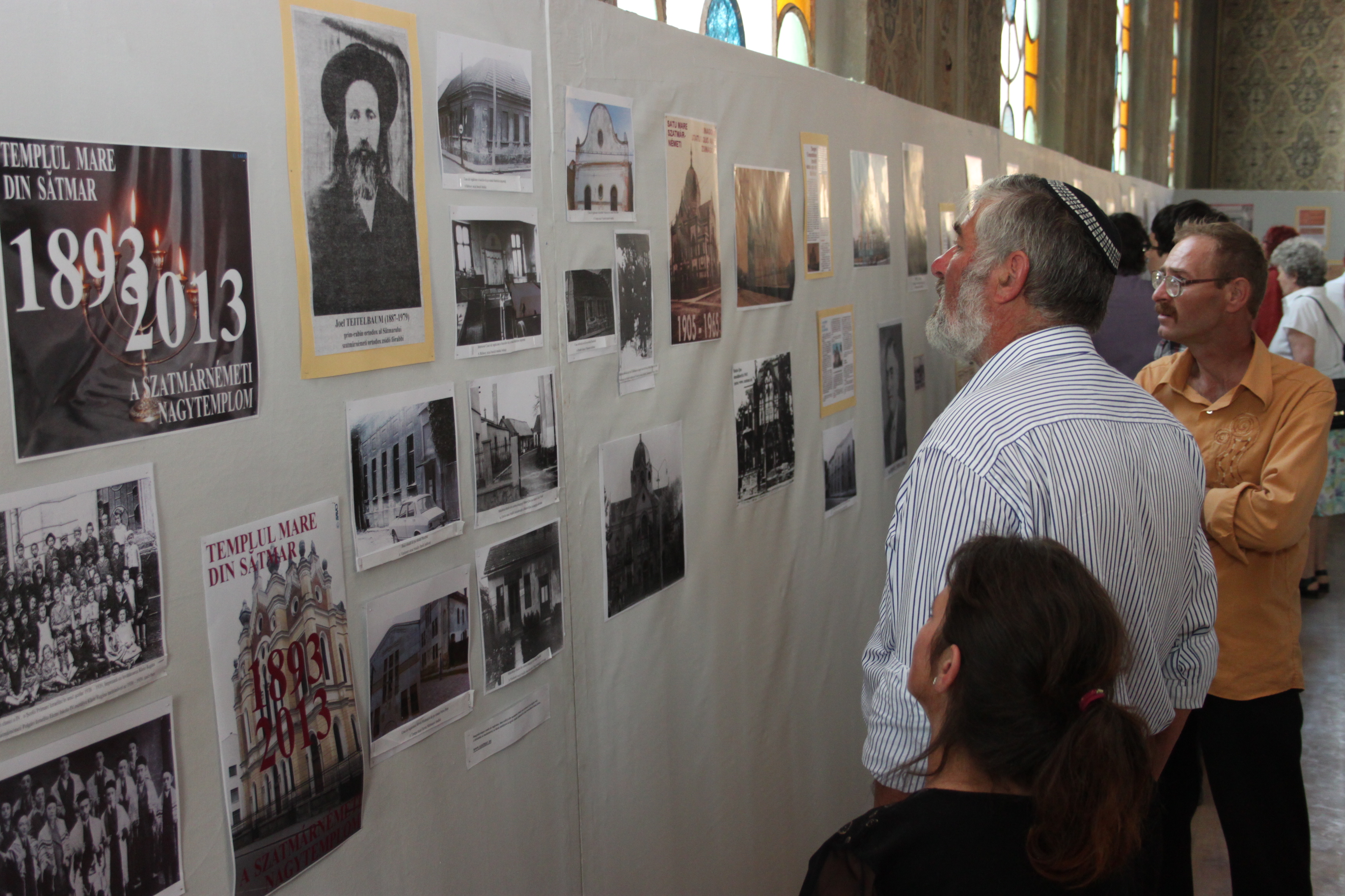 Expoziția de fotografie despre istoria sinagogilor din Satu Mare