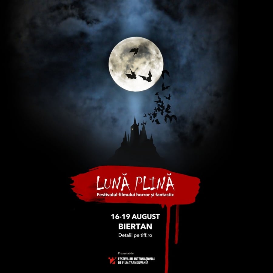 Afișul festivalului "Lună plină"