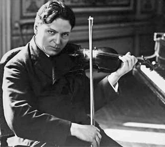 George Enescu și vioara sa