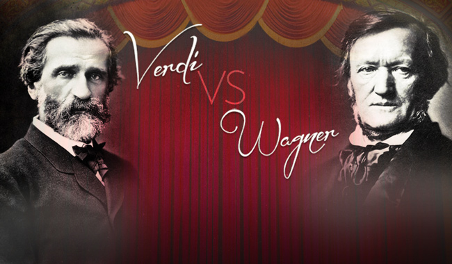 Verdi şi Wagner, rivali complementari