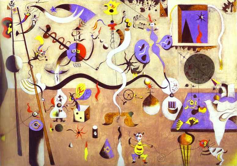 Joan Miro - Carnavalul Arlechinului