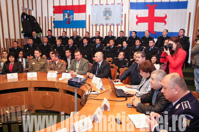Politia Locala Satu Mare si-a prezentat bilantul activitatii pe anul 2013