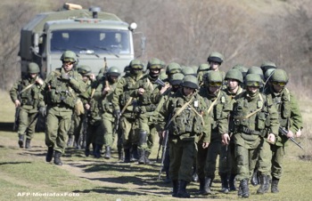 Soldatii rusi din Transnistria sunt in stare de alerta