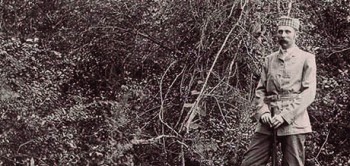 Franz Ferdinand într-o fotografie din expoziție