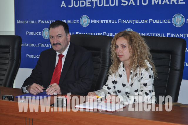 Luni, 12 mai 2014, directorul Direcției Generale a Finanțelor Publice a Județului Satu Mare, Ioan Mircea Ardelean, și Dana Godja - purtător de cuvânt - au susținut o conferință de presă.