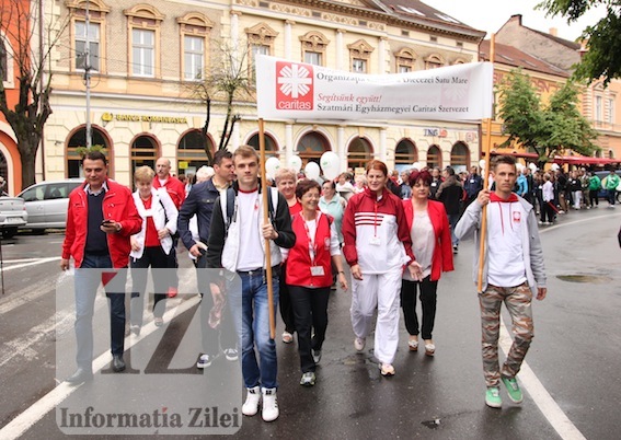 Maratonul a pornit din fața sediului Caritas