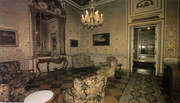Interior din Palatul Cusani