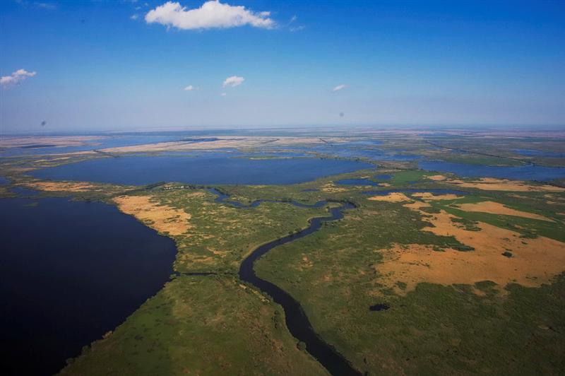 Delta văzută de sus