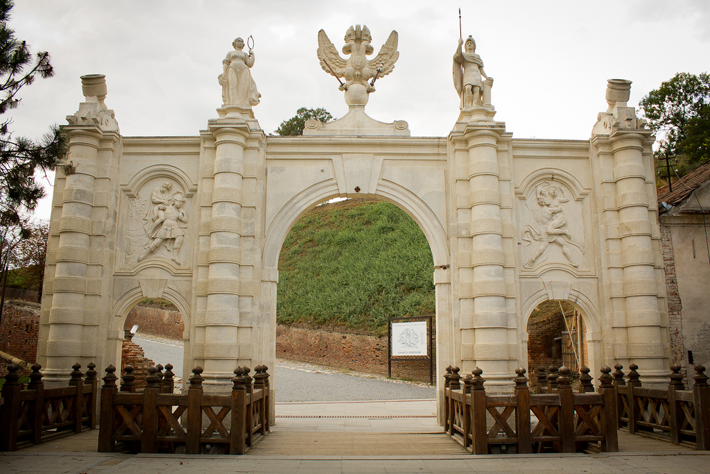 Cetatea Alba Iulia, Poarta I