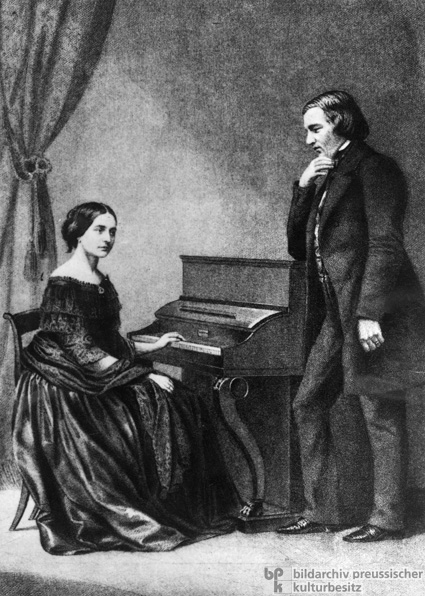 Robert şi Clara Schumann