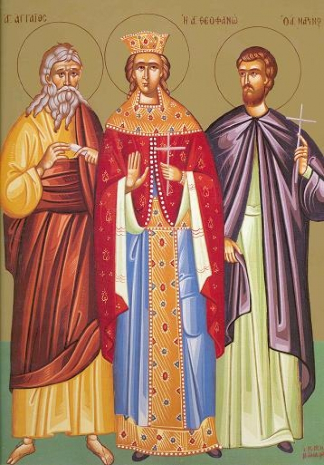 16 decembrie - Sf. Prooroc Agheu; Sf.Teofana împărăteasa