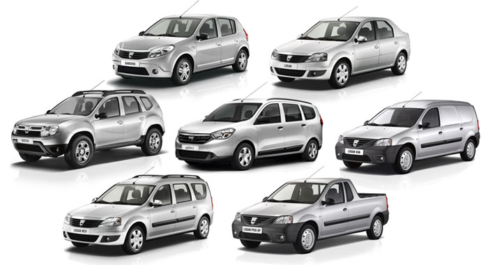 Vanzarile de autoturisme Dacia au crescut cu 26.4% in Europa
