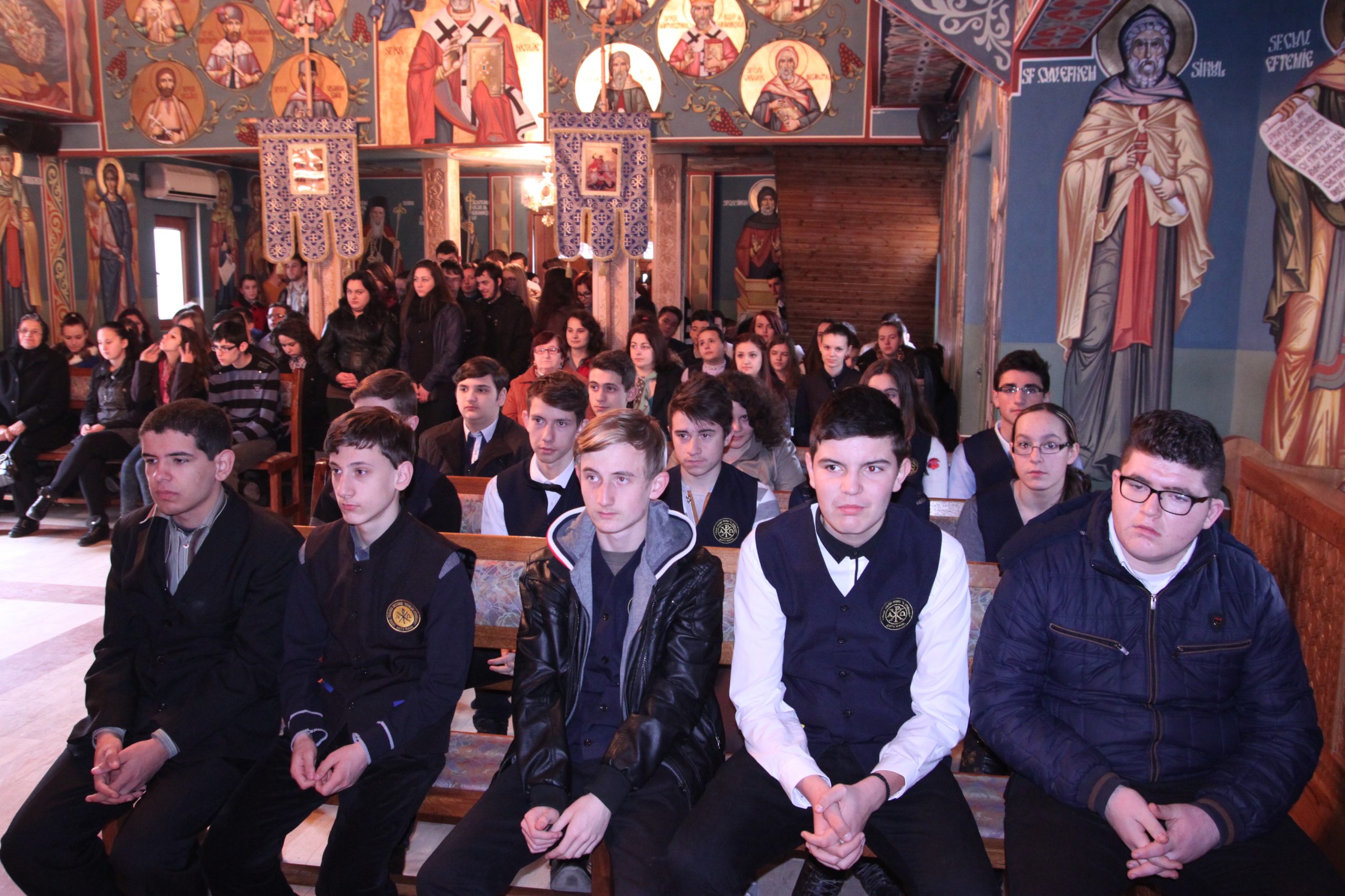 A început seria întâlnirilor duhovniceşti la Liceul Ortodox "Nicolae Steinhardt"