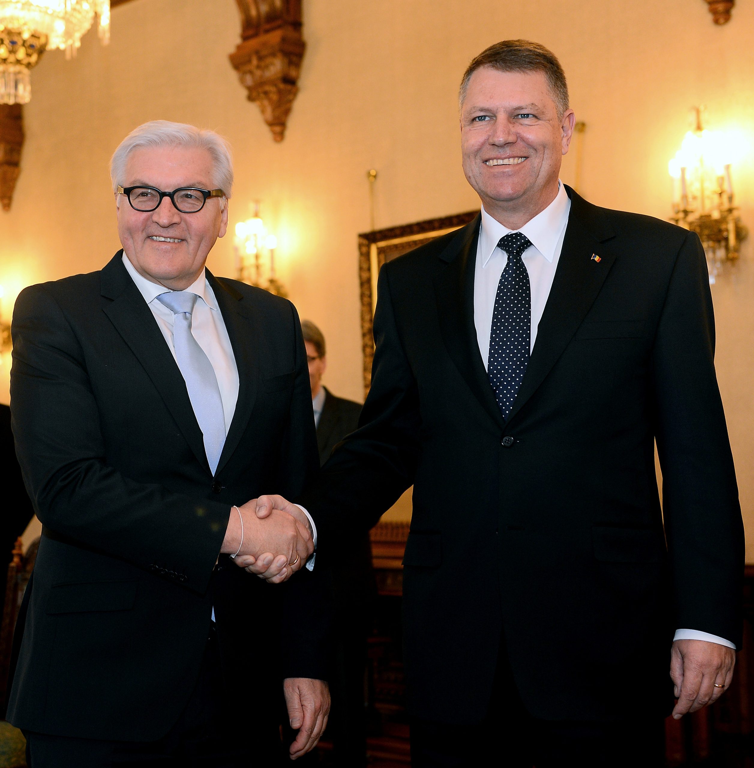 Ministrul german, Frank-Walter Steinmeier s-a întâlnit cu Klaus Iohannis