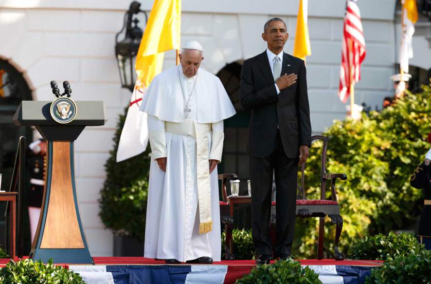 Papa Francisc primit de Barack Obama