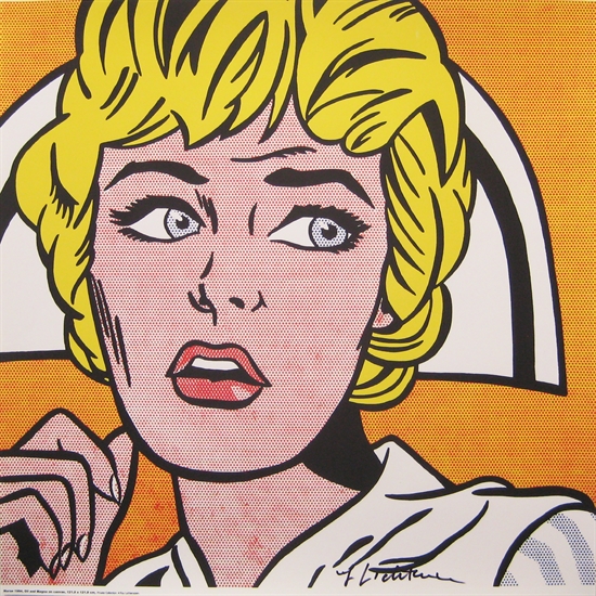 "Nurse" - Roy Lichtenstein