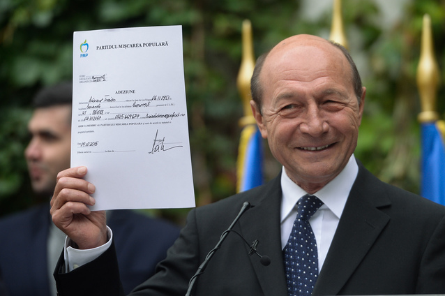 Traian Băsescu arată adeziunea la PMP