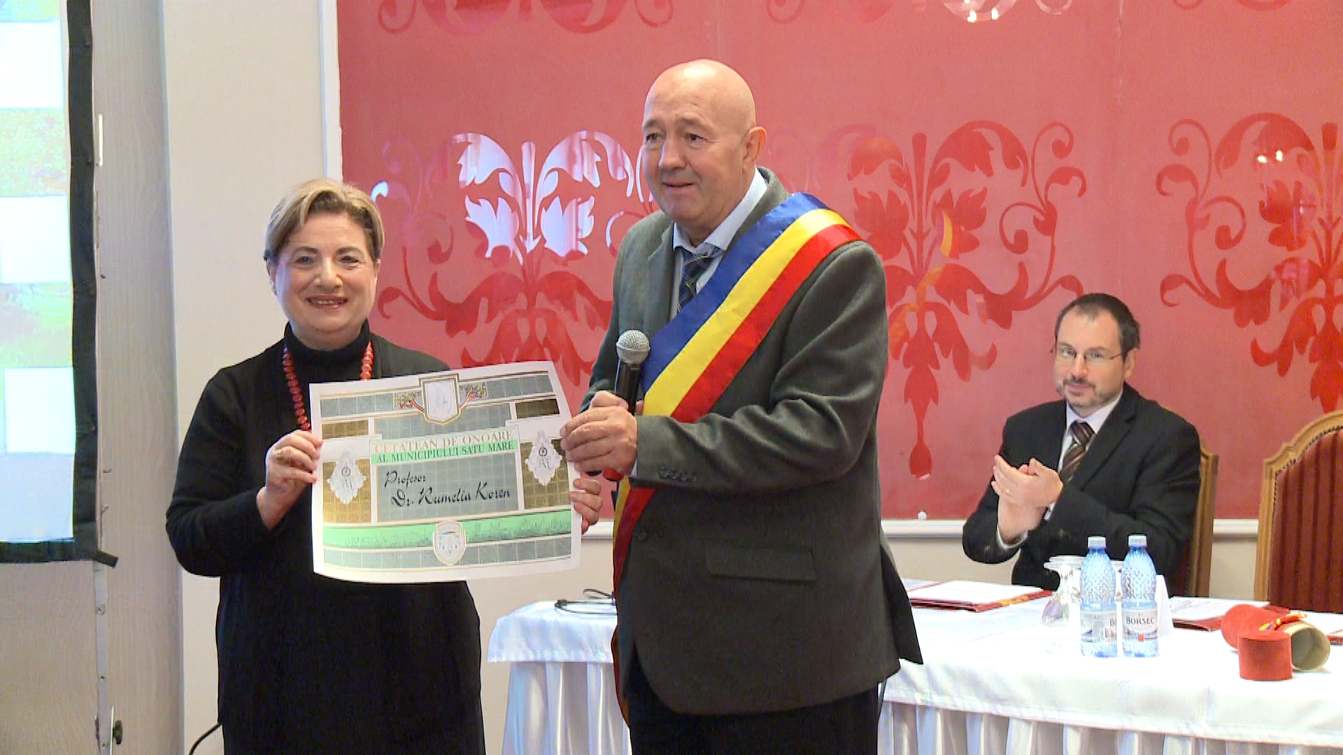 Prof. dr. Rumelia Koren a primit titlul de Cetăţean de Onoare