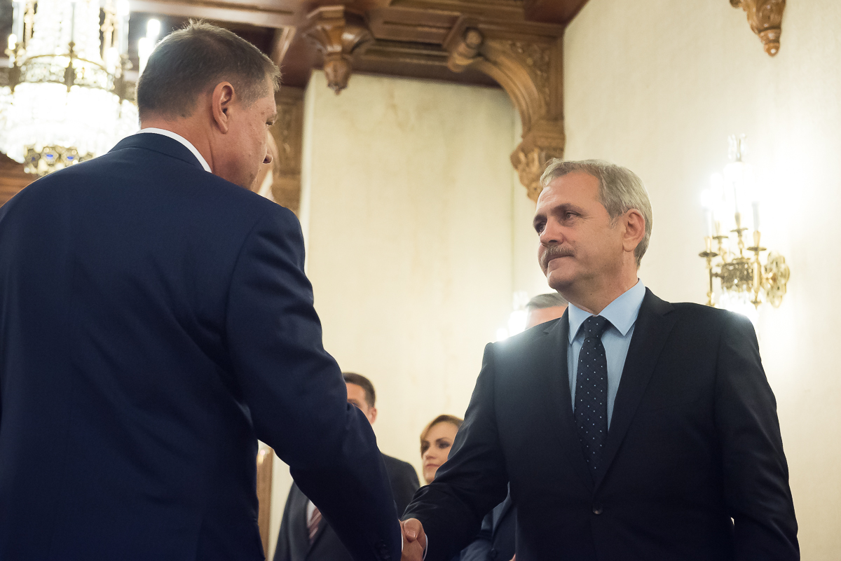 Iohannis a discutat cu liderii PSD