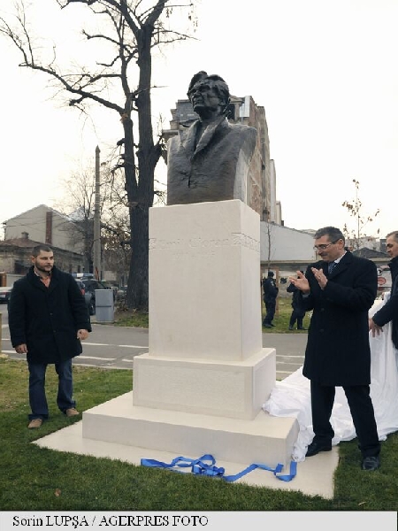 Noul bust al lui Cioran