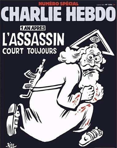 Coperta viitorului Charlie Hebdo