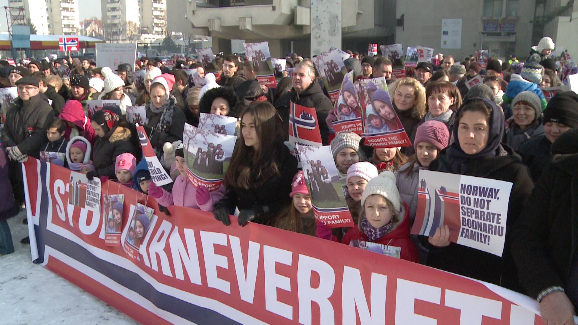 Sâmbătă 23 ianaurie - miting la Satu Mare în Piaţa 25 Octombrei