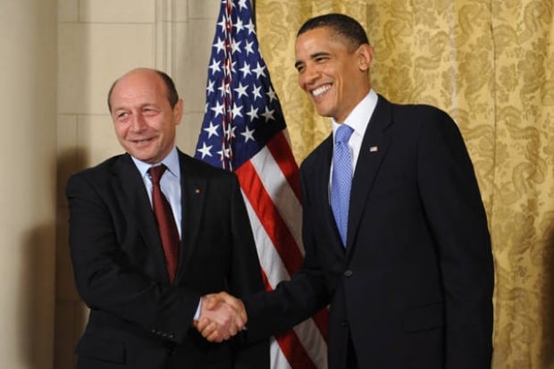 Traian Băsescu și Barck Obama