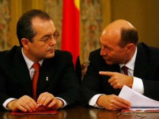 Emil Boc și Traian Băsescu